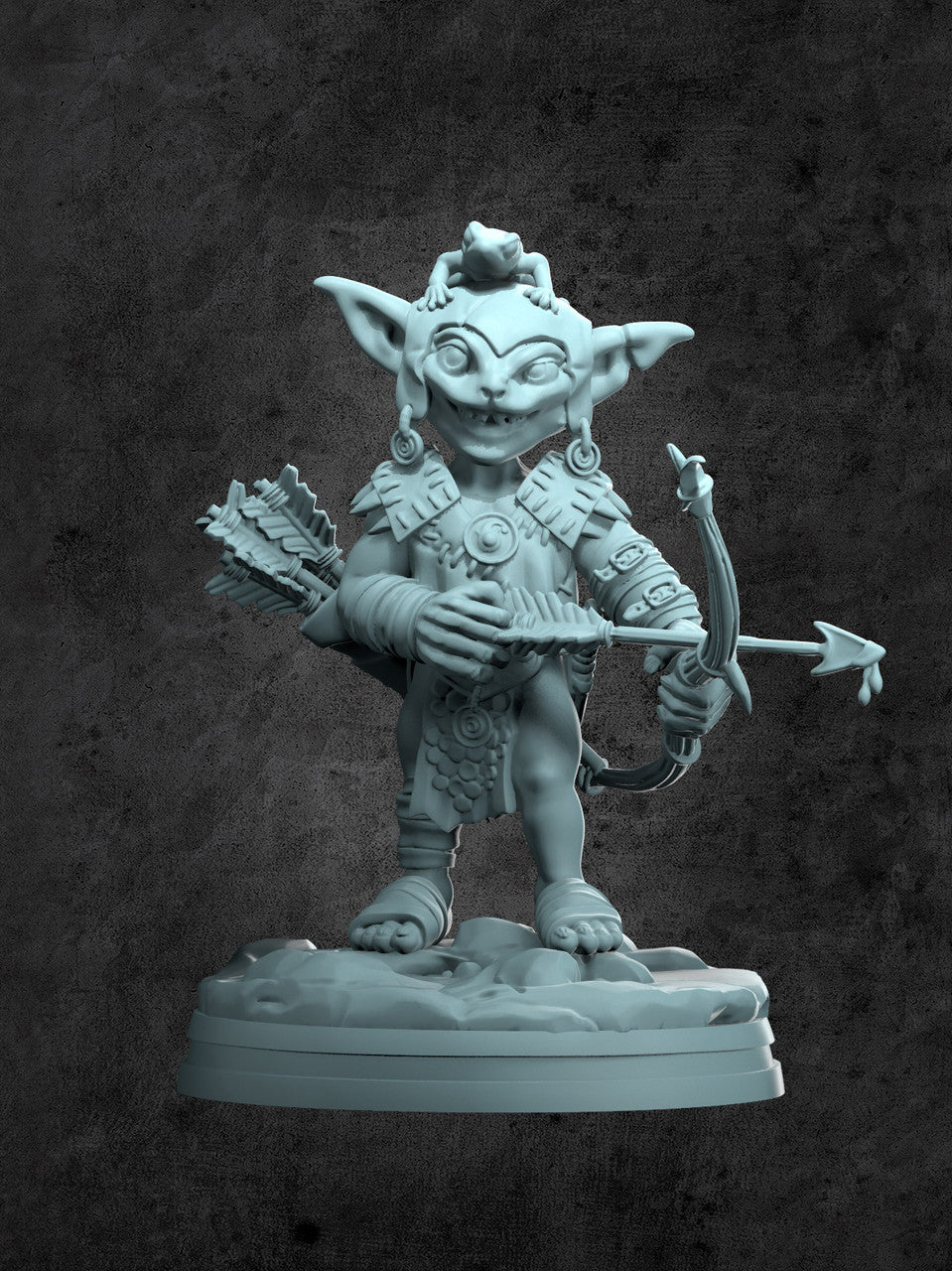 Goblin Archer Miniature for Tabletop RPGs